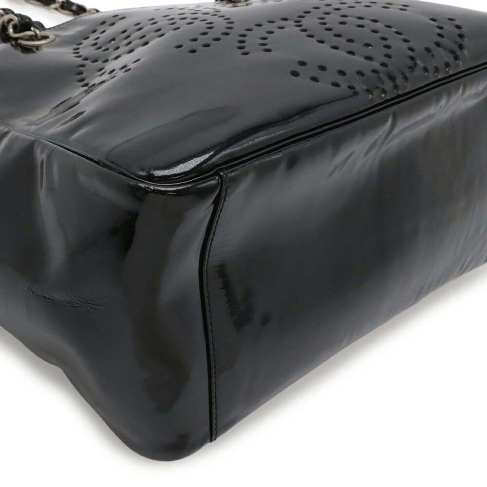 CHANEL Black Logo Shoulder Bag - Picture 4 of 10